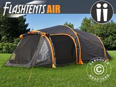 Flashtents® Camping tent Air, 2 persons, Orange/Dark Grey